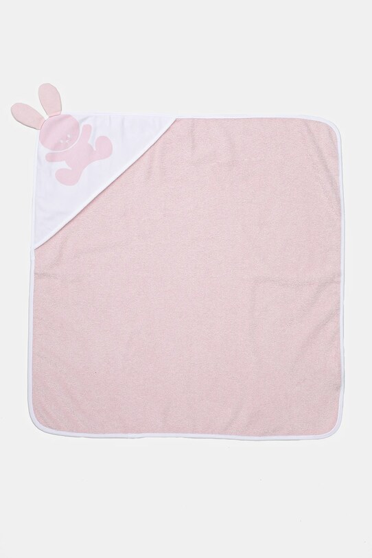 United Colors of Benetton prosop din bumbac pentru copii 2-pack 2-pack roz 6FH3F7113.W.Reprop.PPYA