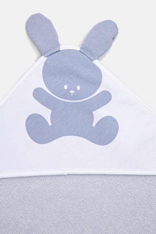 Chłopiec United Colors of Benetton ręcznik bawełniany dziecięcy 2-pack 6FH3F7113.W.Reprop.PPYA niebieski