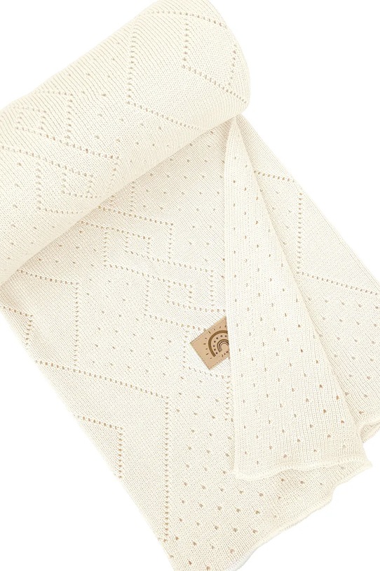 CHLAPEC Kojenecká deka Jamiks DONAT DONAT.bam.Kocy.JWH082.K béžová