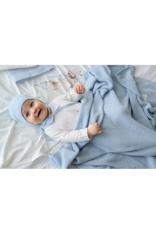Jamiks baba takaró LIR LIR.bamb.Kocyk.JWH048.K kék