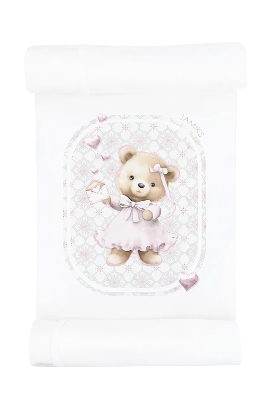 Jamiks înfăşurătoare pentru bebeluşi NEIA alb NEIA.Otulacz.JLH027.K