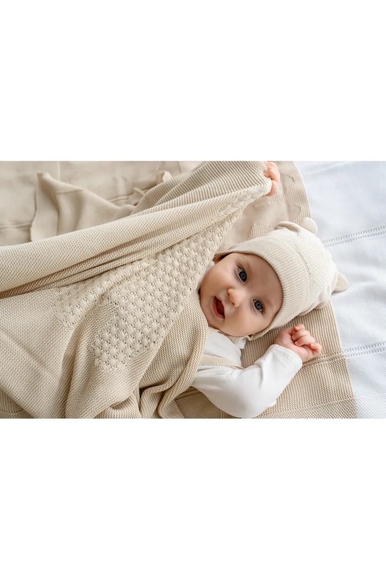 Kojenecká deka Jamiks REMI REMI.bam.Kocyk.JWH092.K hnědá