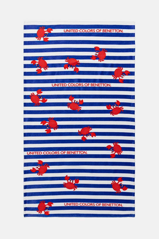 United Colors of Benetton asciugamano in cotone bambino/a blu 60Z30800P.G.Seasonal