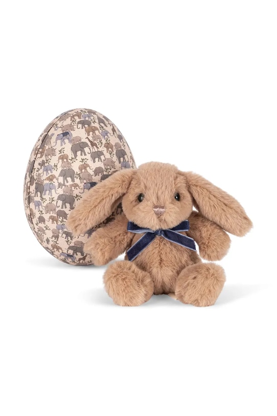М'яка іграшка для немовлят Konges Sløjd EASTER BUNNY EGG Gift Box коричневий KS103556