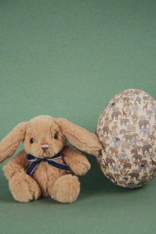 Konges Sløjd przytulanka niemowlęca EASTER BUNNY EGG brązowy KS103556