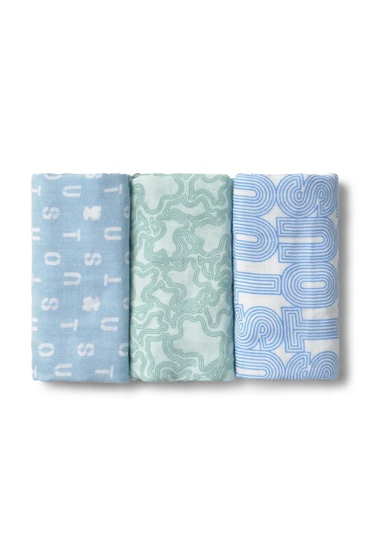 Tous pieluszka niemowlęca MMuse 3-pack 3-pack niebieski MMuse.2202