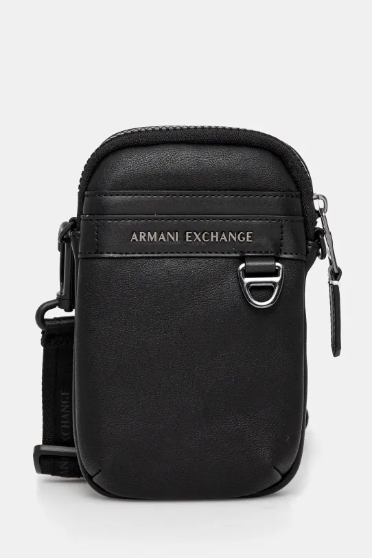 Armani Exchange saszetka nie mieści A4 czarny XM000256.AF11925