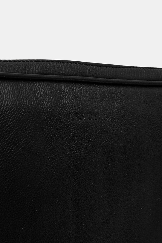 Les Deux husă de laptop din piele negru LDM940063