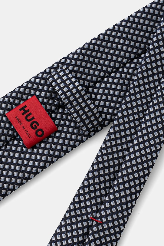 Краватка HUGO 50535298 темно-синій SS25