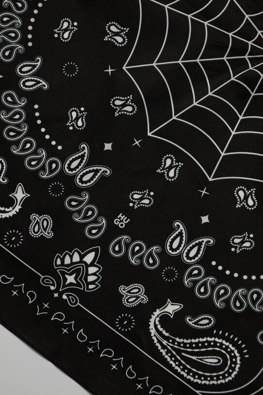 Аксесуари Бавовняна хустка на шию HUGO 50536055 коричневий