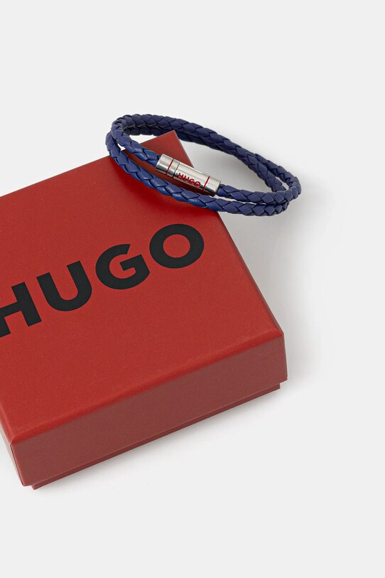 Kiegészítők HUGO bőr karkötő 50532309 lila