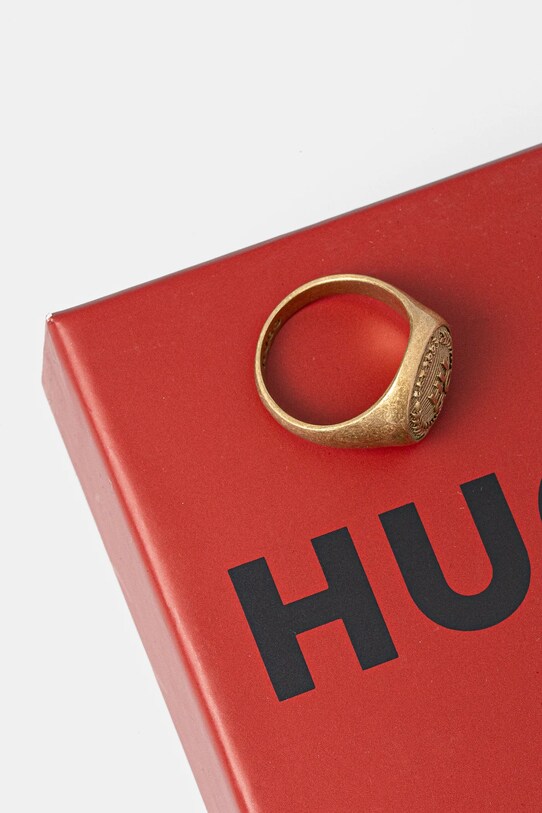 Αξεσουάρ Σφραγίδα HUGO 50535646 χρυσαφί