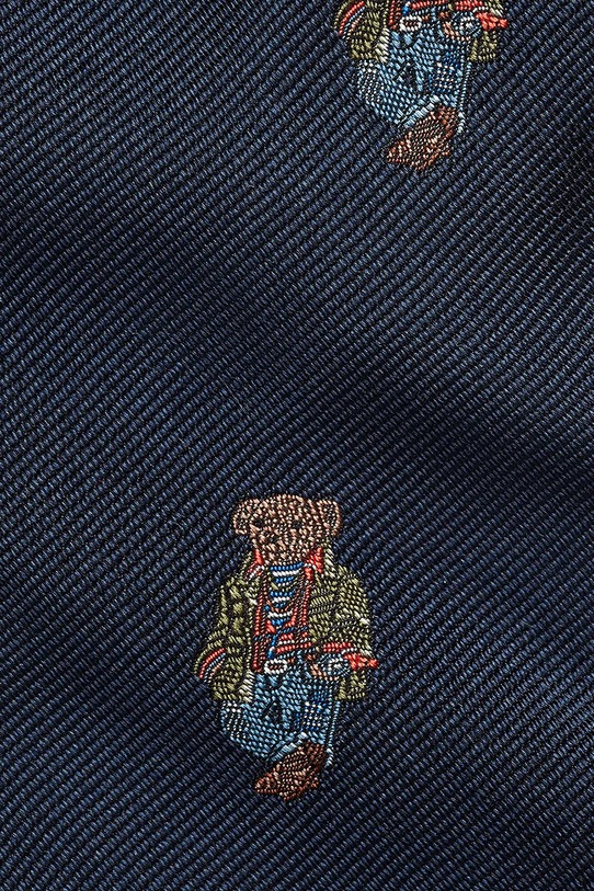 Akcesoria Polo Ralph Lauren krawat jedwabny 712958209 granatowy