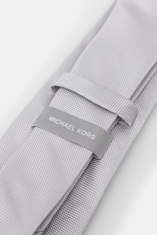 Michael Kors cravata de matase MK0DT00150 gri SS25