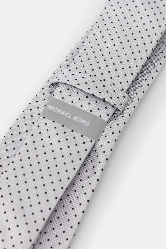 Шелковый галстук Michael Kors MK0DT00156 серый SS25