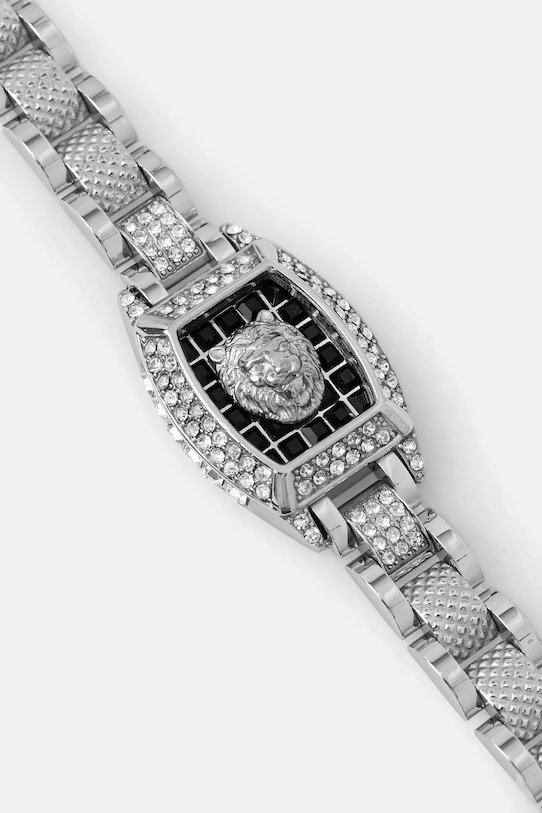 Náramek Guess LION KING JUMB05.000JW stříbrná SS25