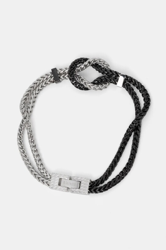 Guess brățară SAILOR KNOT argintiu JUMB05.027JW
