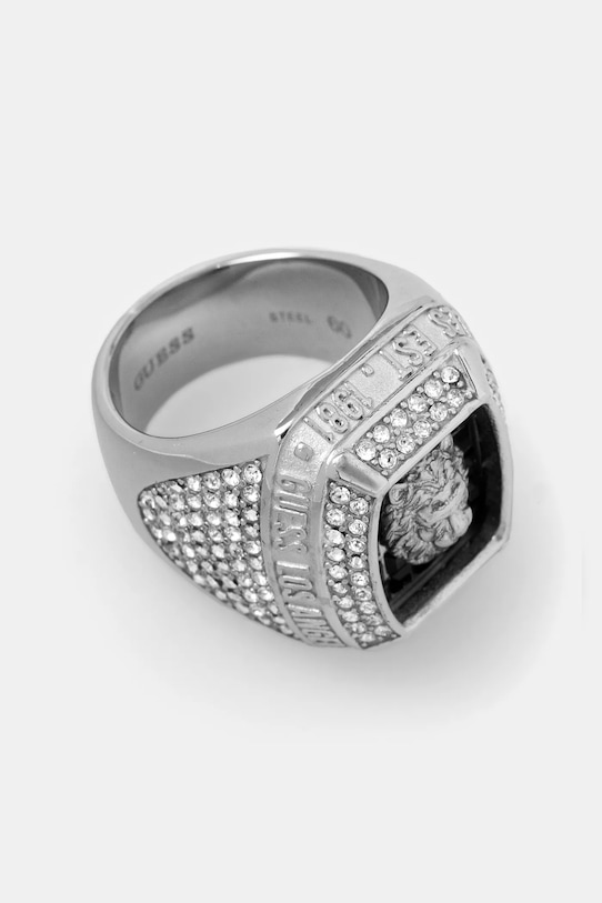 Guess pierścionek LION KING Gift Box srebrny JUMR05.002JW