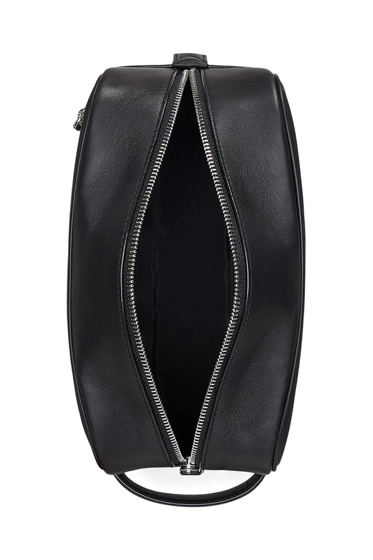 Kožna kozmetička torbica Polo Ralph Lauren crna 405963262