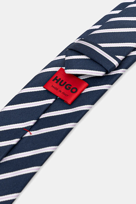 Kravata HUGO 50540099 mornarsko modra SS25