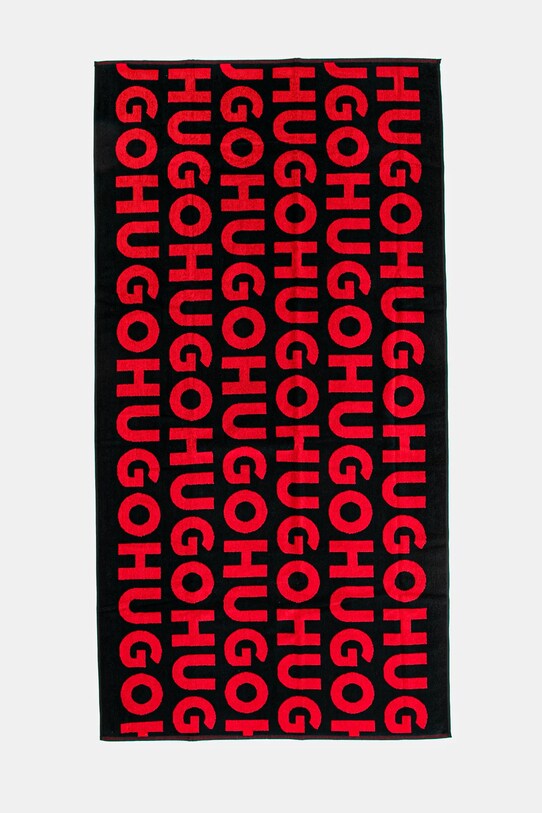 HUGO prosop de plajă 50539992 negru SS25