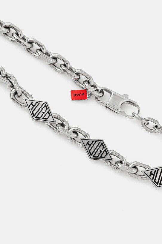 Náhrdelník HUGO 50538908 stříbrná SS25