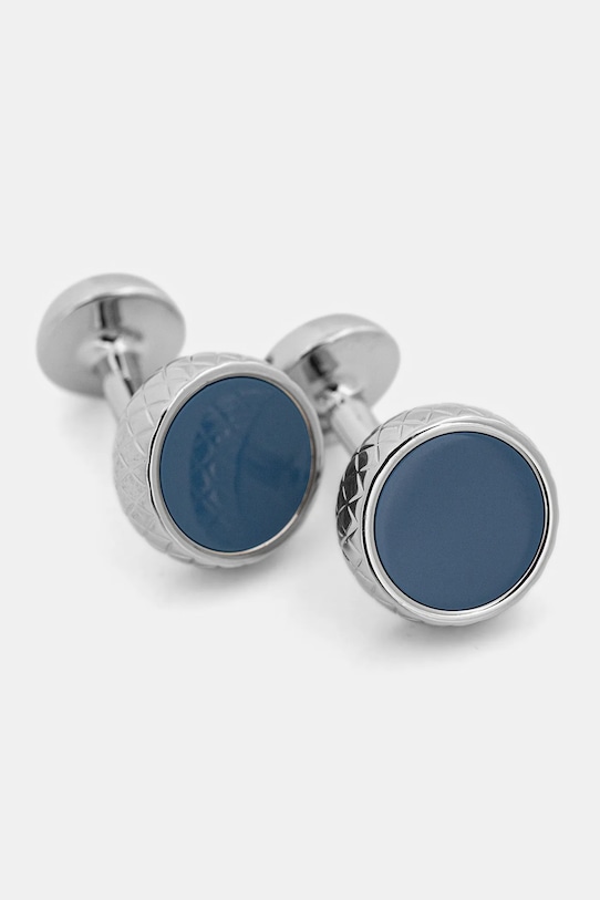 BOSS spinki do mankietów 50532304 niebieski SS26