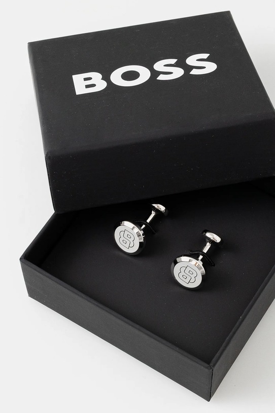 Kiegészítők BOSS mandzsettagomb 50532324 fehér