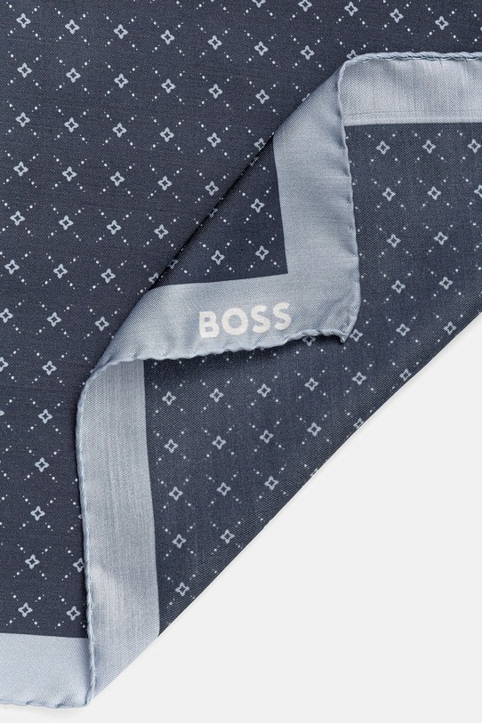 BOSS poszetka 50540032 granatowy SS25