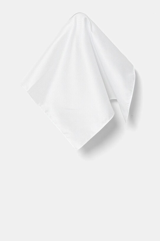 BOSS fazzoletto da taschino bianco 50540180