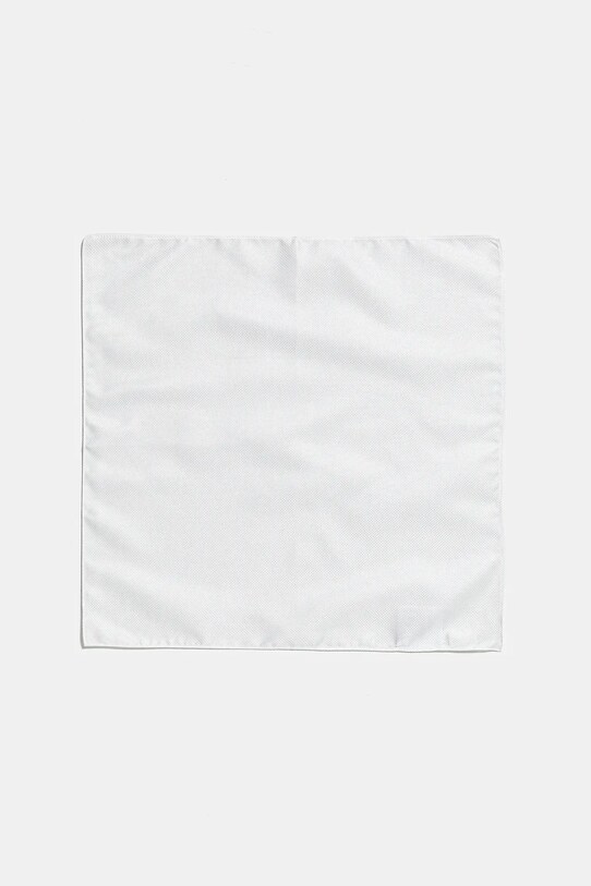 BOSS fazzoletto da taschino 50540180 bianco SS25