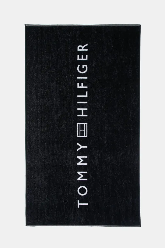 Tommy Hilfiger prosop de plajă din bumbac bleumarin UU0UU00108