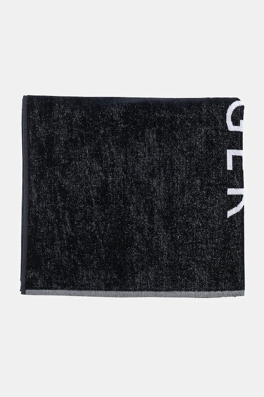 Tommy Hilfiger pamut strandtörölköző UU0UU00108 sötétkék SS25