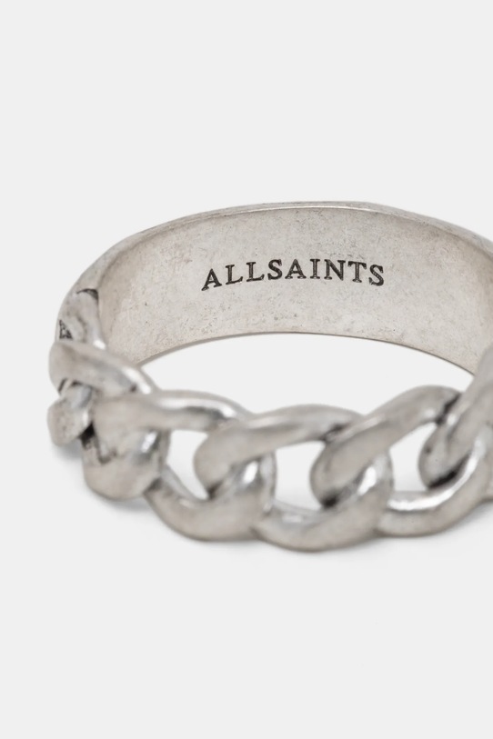 AllSaints pierścionek 37501875SLV041 srebrny SS25