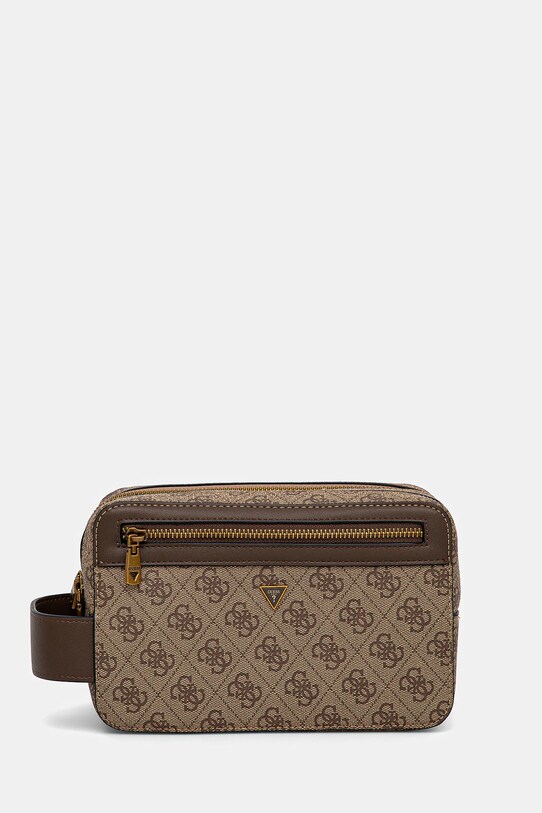 Kosmetická taška Guess LOSANNA Planet friendly hnědá PMLOLO.P5239