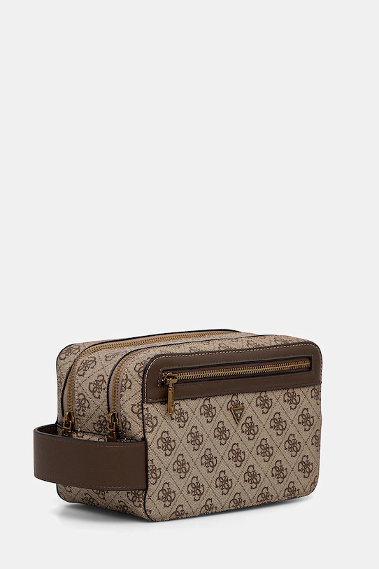 Kosmetická taška Guess LOSANNA PMLOLO.P5239 hnědá SS25