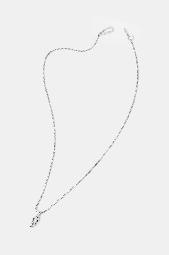 Ogrlica AllSaints srebrna 37501860SLV041
