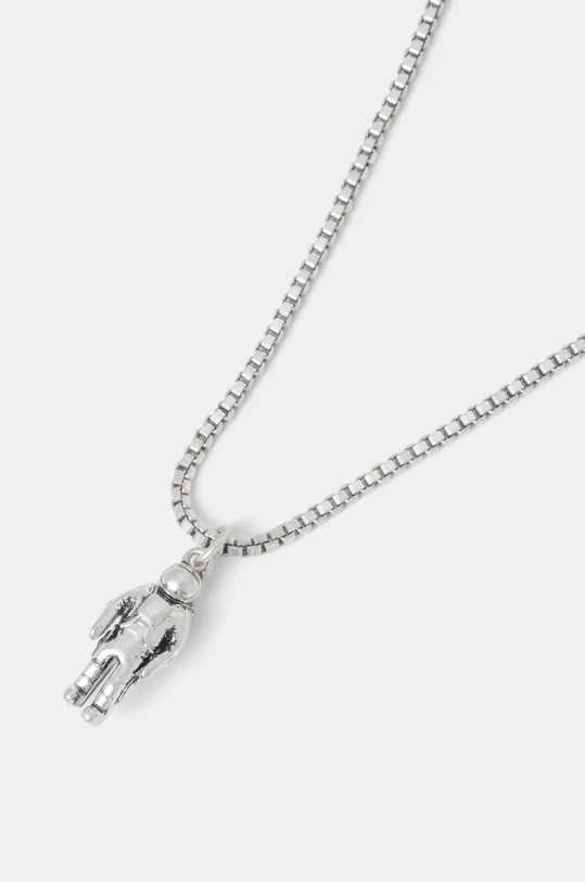 Ogrlica AllSaints 37501860SLV041 srebrna SS25