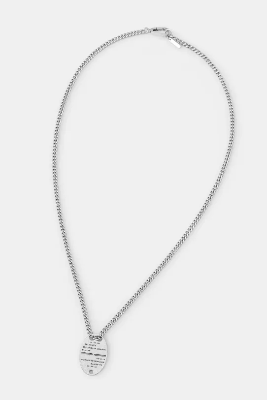 AllSaints collana argento 37505237SLV041