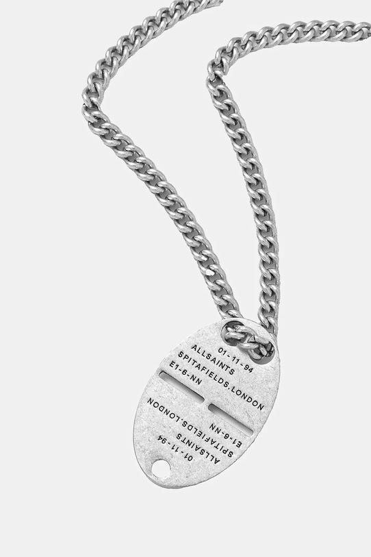 Náhrdelník AllSaints 37505237SLV041 stříbrná SS25