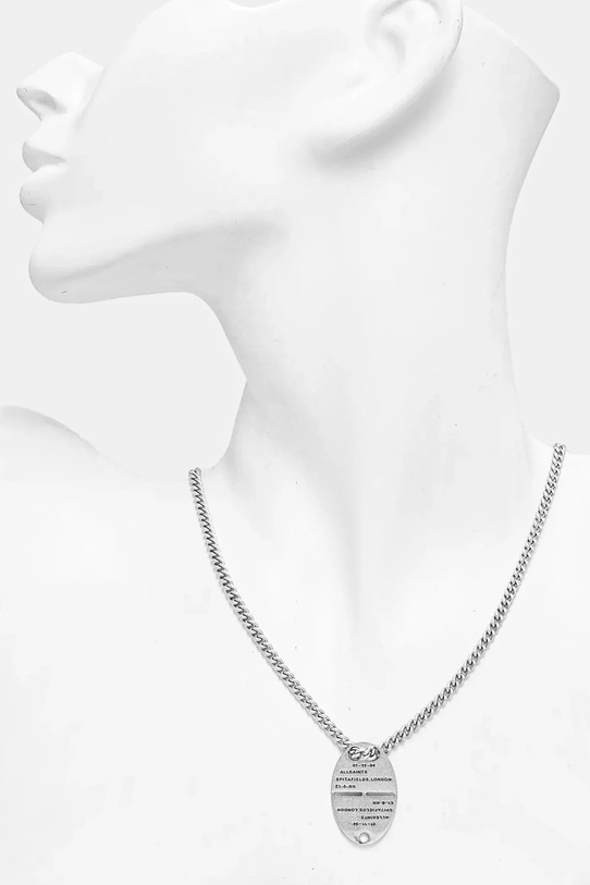 Doplňky Náhrdelník AllSaints 37505237SLV041 stříbrná