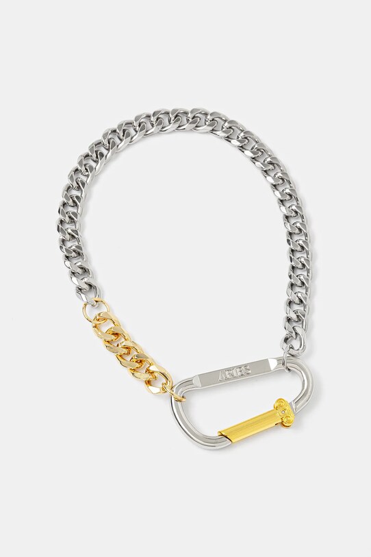Aries naszyjnik Column Carabiner Silver Necklace
