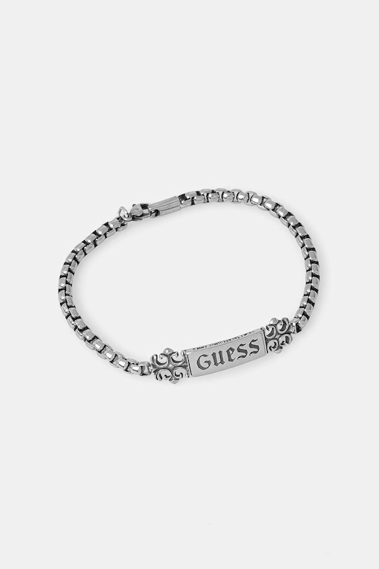 Guess bransoletka REBEL Gift Box srebrny JUMB05.057JW