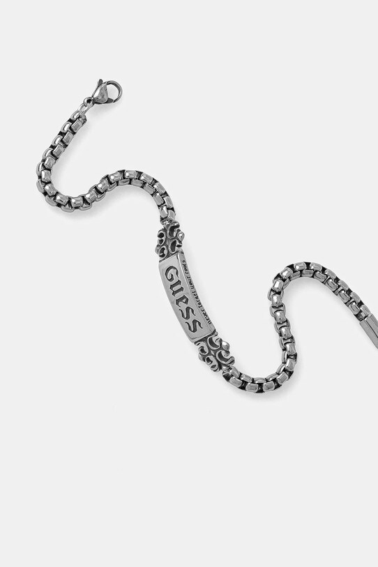 Браслет Guess REBEL JUMB05.057JW серебрянный SS25