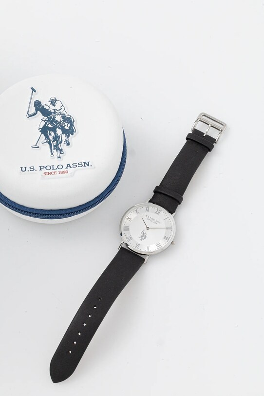 Часовник U.S. Polo Assn. AUSTIN USP7265WH черен SS25