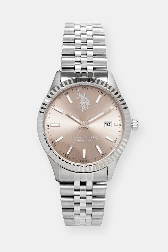 Hodinky U.S. Polo Assn. DAMIAN strieborná USP4993ST