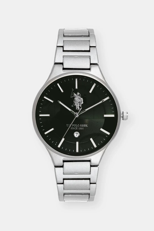 Годинник U.S. Polo Assn. JORDAN срібний USP7182GR