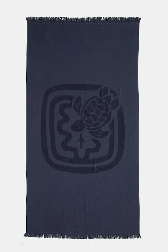 Pamučni ručnik Vilebrequin SANTAH mornarsko plava STHA29I3