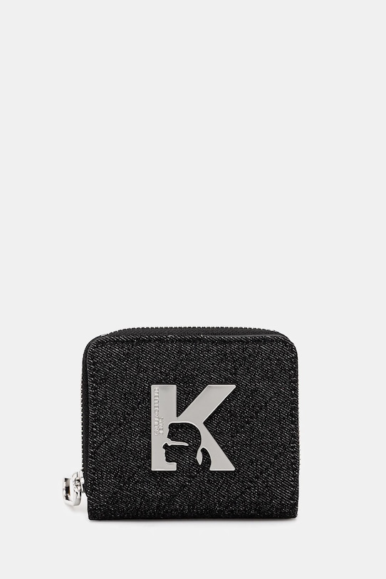 Peňaženka Karl Lagerfeld Jeans jednofarebný čierna A1W32113