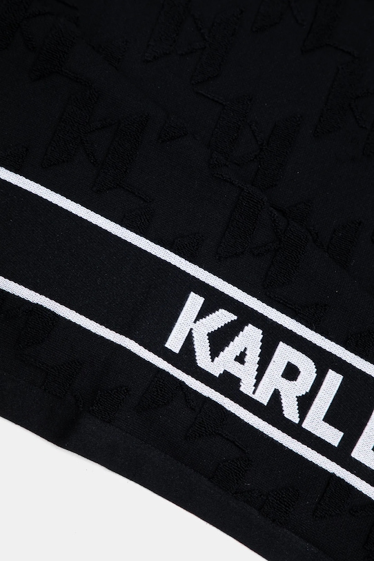 Doplnky Bavlnený uterák Karl Lagerfeld A1W43001 čierna